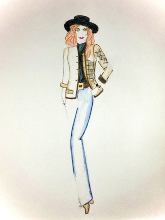 Pepper Riley as imagined by Resa McConaghy