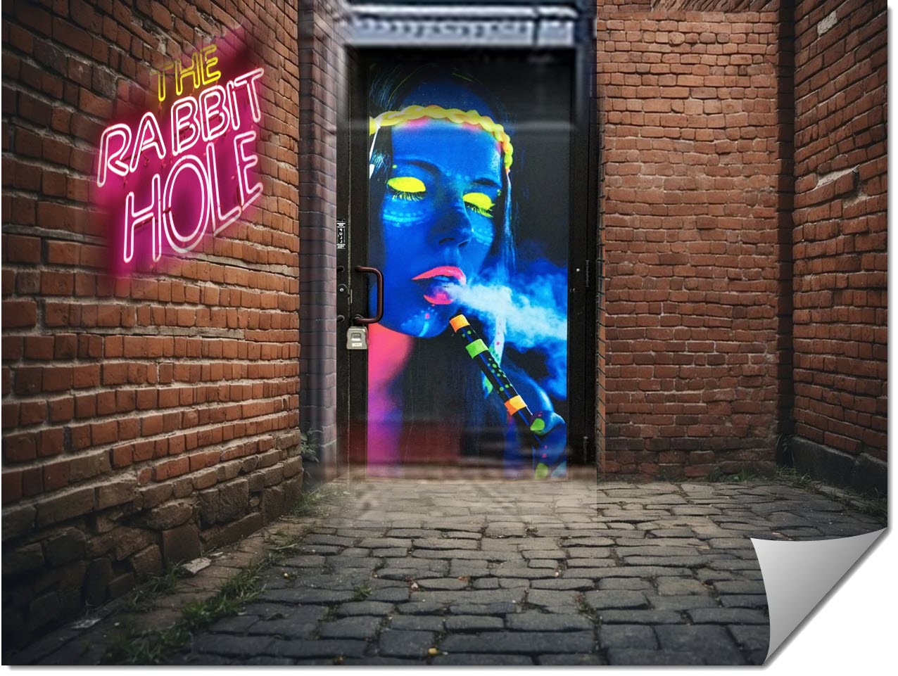 collage with Resa Door by Teagan