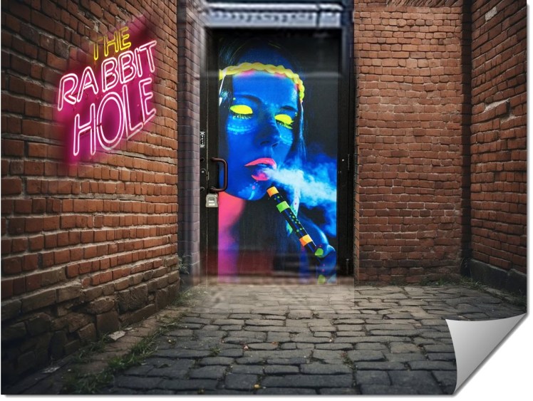 collage with Resa Door by Teagan