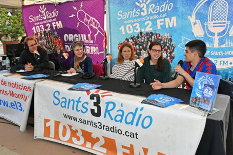 Olga at Sants per la Llengua event 2025