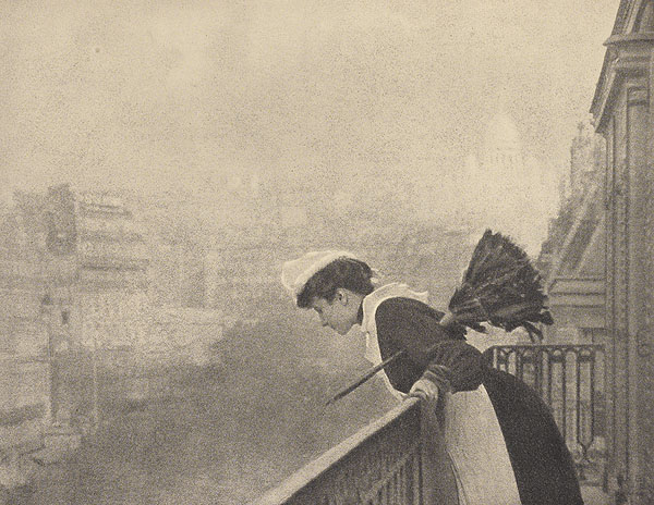 Photo of housemaid Montmartre, Paris in in Camera Work 16, c. 1906 Wikipedia