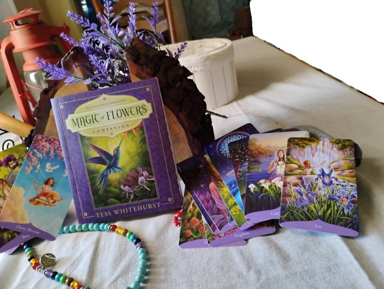  Magic of Flowers Oracle Cards still life by Teagan Geneviene