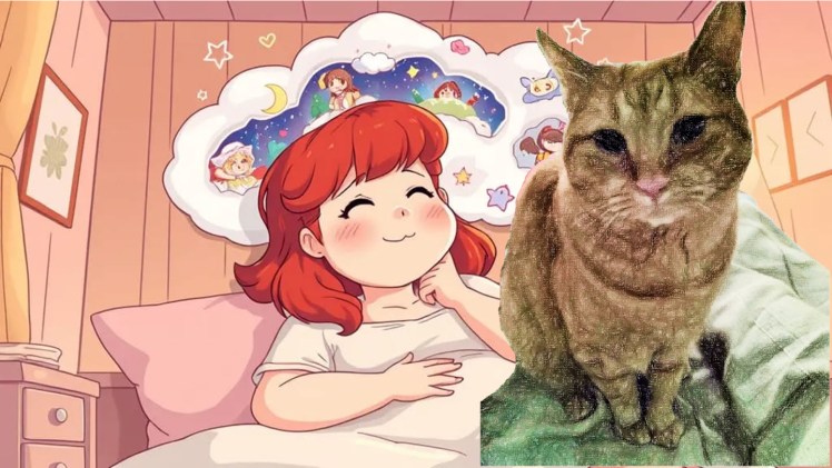 Cartoon Velma waking me