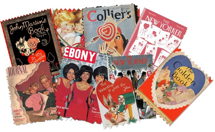2026 Vintage Valentine Covers Collage