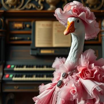 Magic Pipe Organ by Teagan via Night Cafe