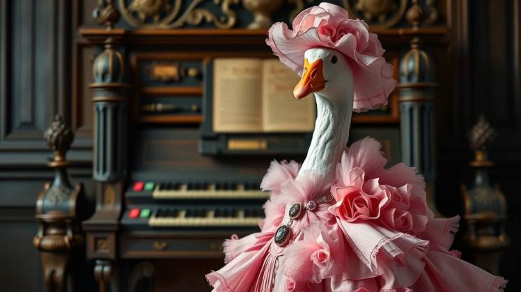 Magic Pipe Organ by Teagan via Night Cafe