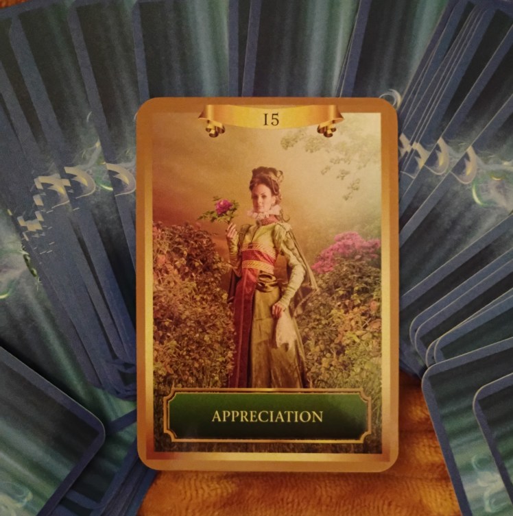 Appreciation Energy Oracle card