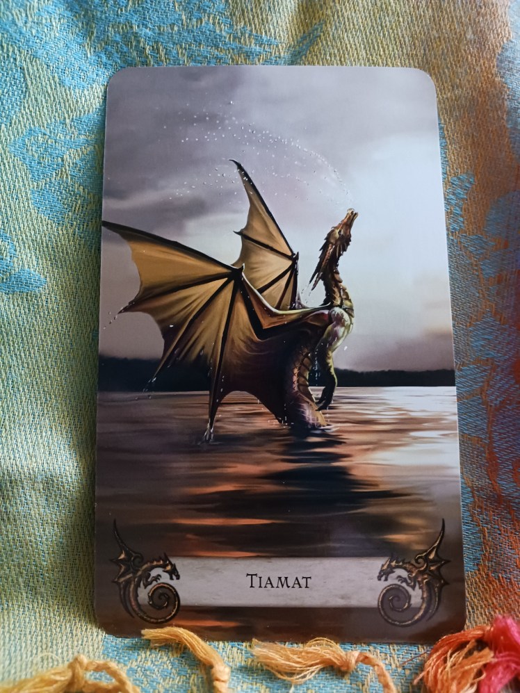 Tiamat Anne Stokes dragon card