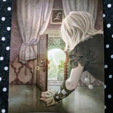 Little door to strange land_Alice Wonderland oracle